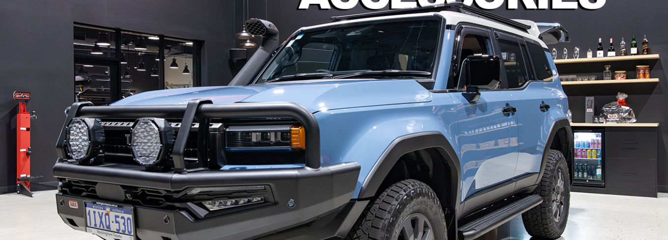 Toyota Prado 250 fitted with ARB accessories at ARB Rockingham