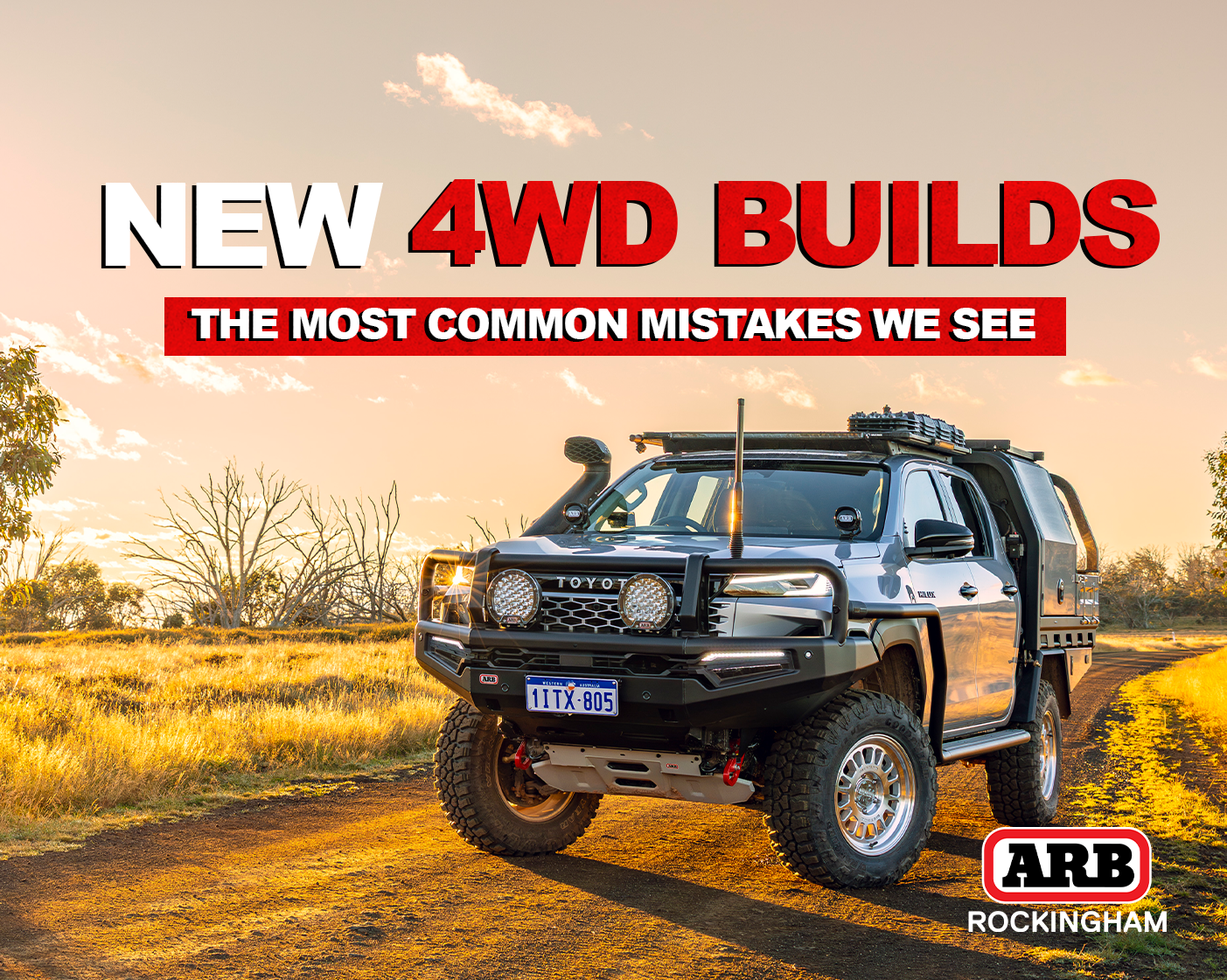 Toyota Hilux touring build with ARB accessories demonstrating a well planned 4WD setup