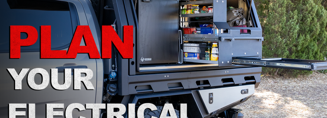 MITS Alloy tray and canopy with a professionally installed electrical setup