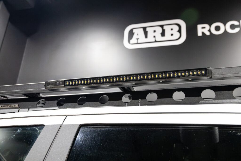 ARB roof-mounted LED light bar fitted to Kyle's RAM 2500