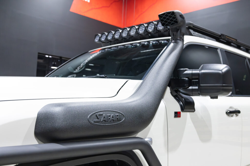 Safari V-Spec snorkel fitted to Tania’s Toyota LC300