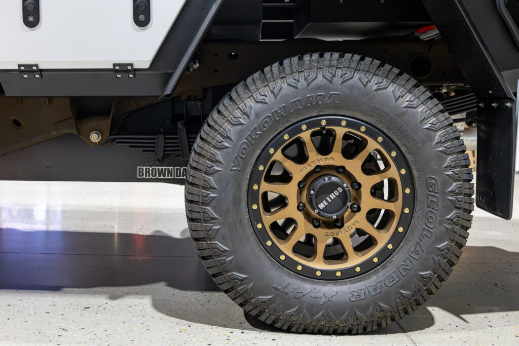 Wheels and tyres fitted to Neal’s Chevrolet Silverado 2500