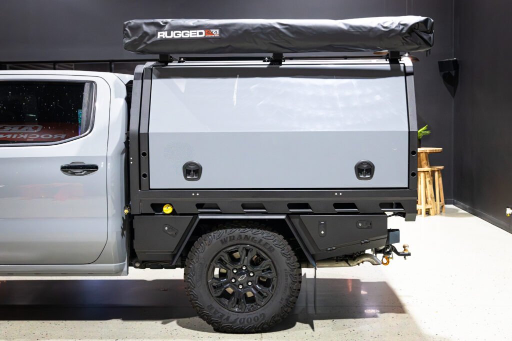 Chevrolet Silverado 1500 MITS Alloy tray and canopy build by ARB Rockingham