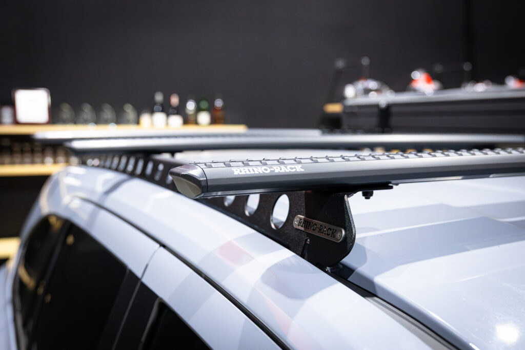 Rhino-Rack Sportz Bars and Backbone roof setup fitted to Liam’s Isuzu MU-X
